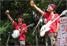 宮崎県国富町 法華嶽 八町坂が開催するライブ演奏、ホッケストックミュージックフェスティバル